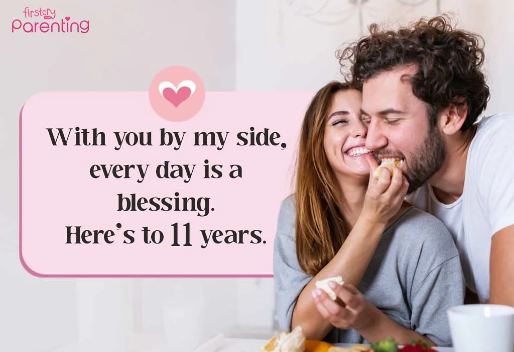 11 Years Wedding Anniversary Quotes for Husband