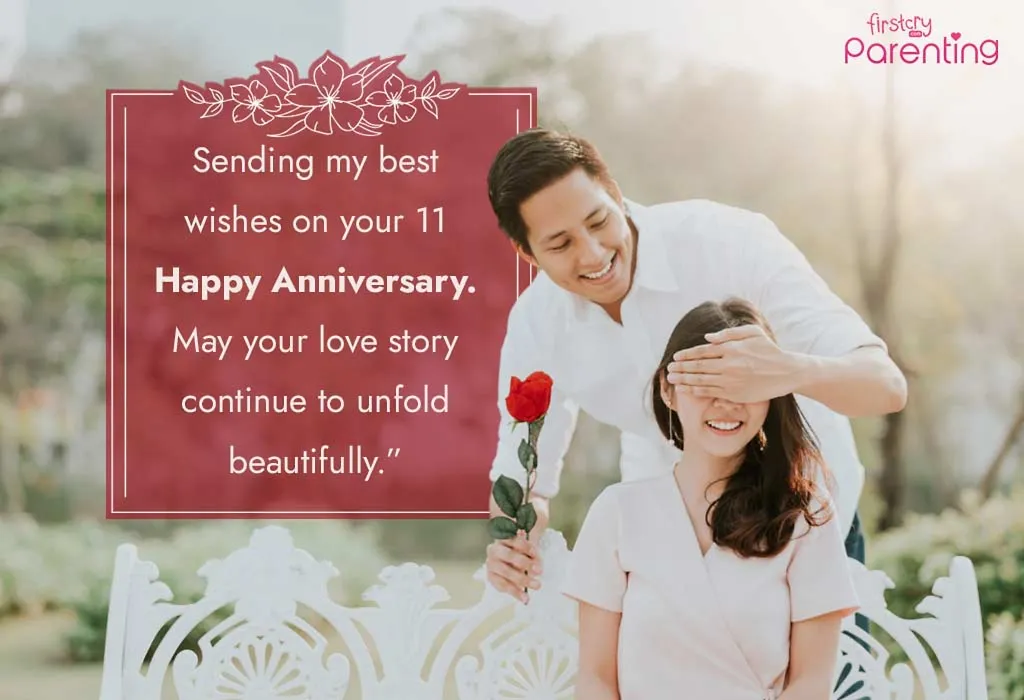 11th Wedding Anniversary Wishes for Your Loved Ones