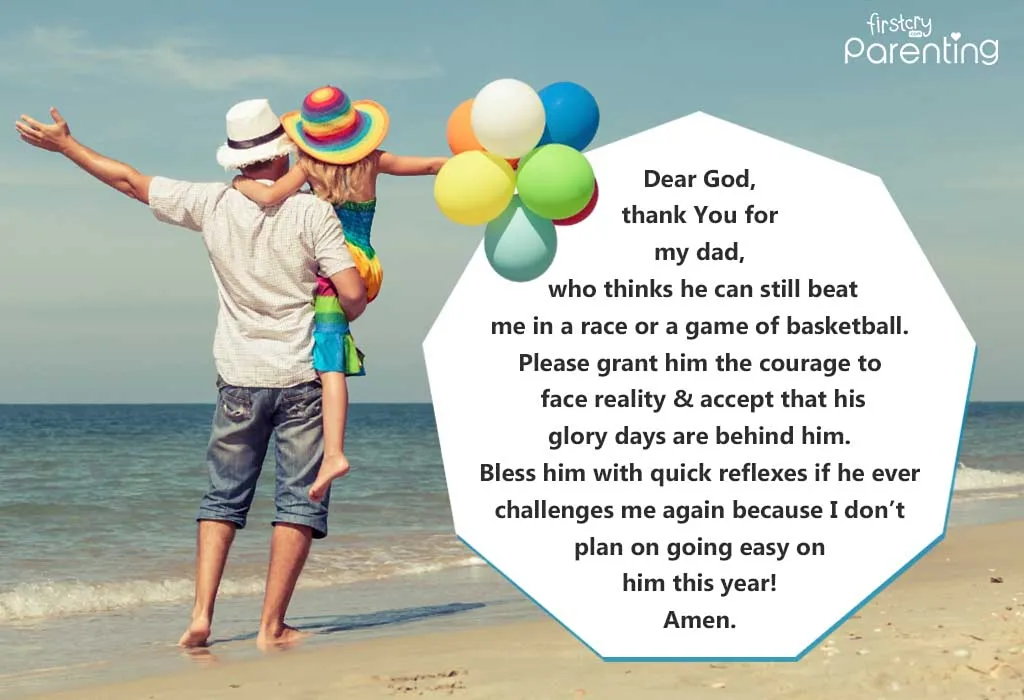 Funny Birthday Prayers for Father