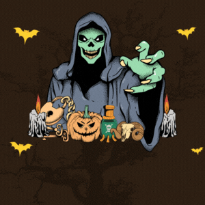 animated images of happy halloween