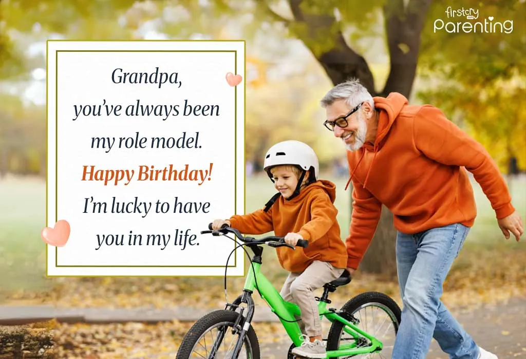 Birthday Wishes to Grandfather From Grandson