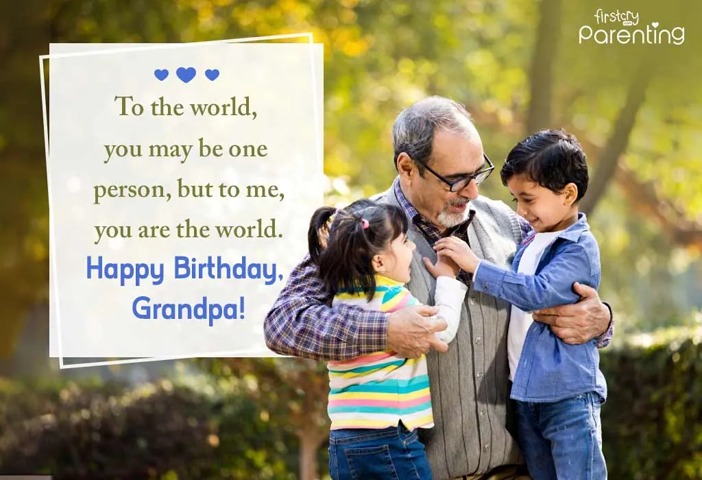 Birthday Quotes for Grandfather