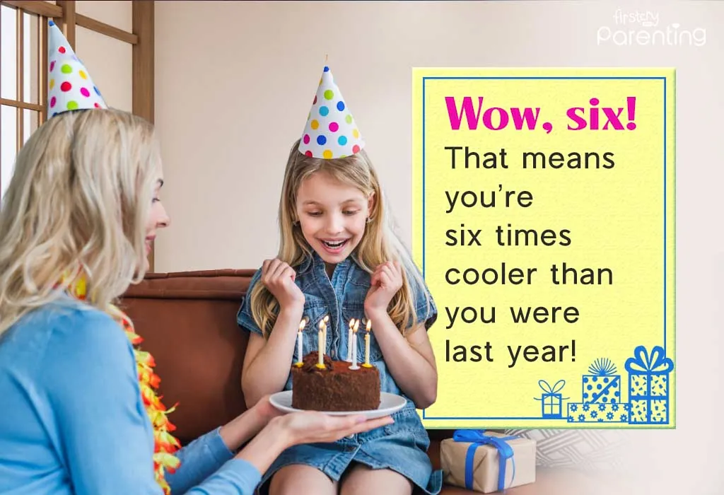 Funny 6th Birthday Wishes and Messages