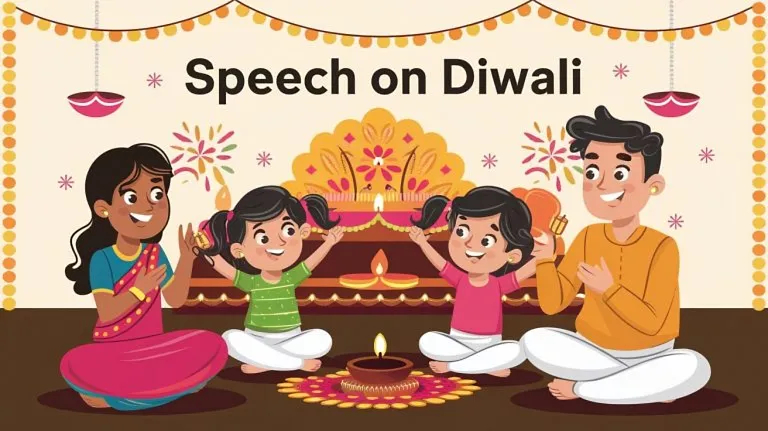 Speech on Diwali In English For Students and Children