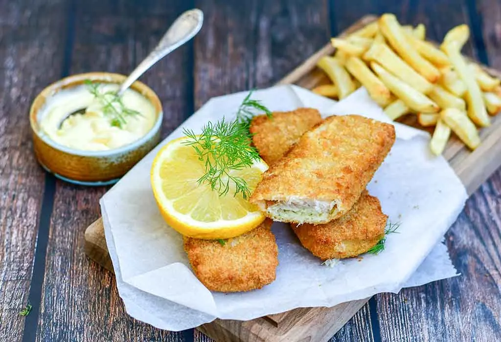 Grilled Fish Sticks