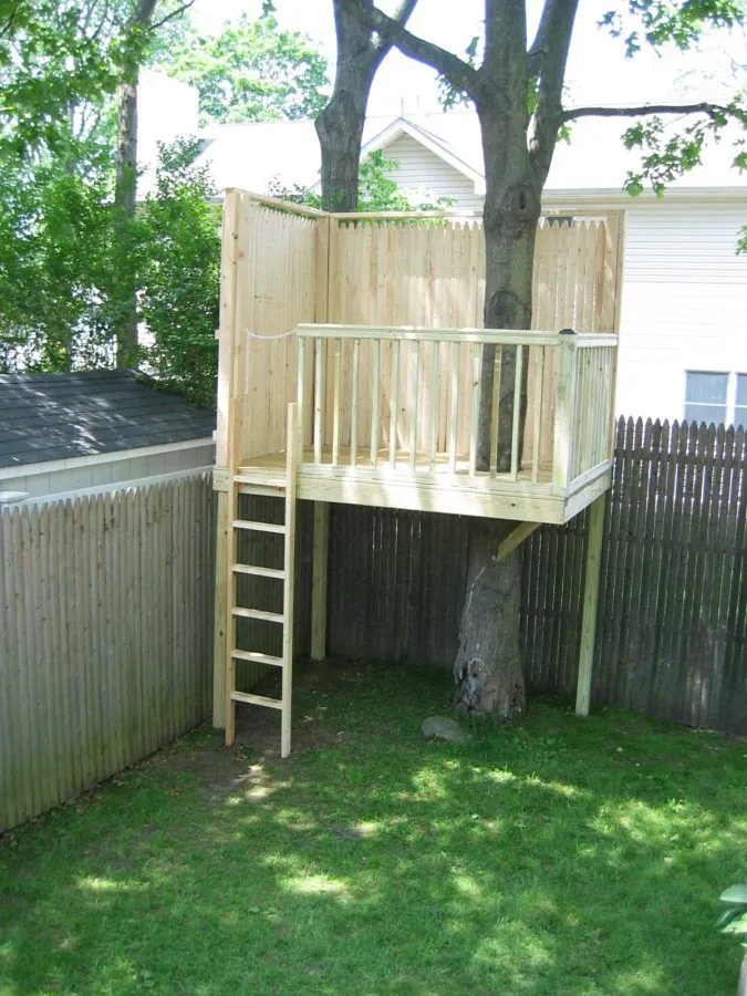 Picket Tree Fort Picket Tree Fort