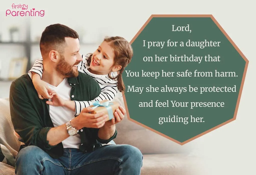 Birthday Prayer for Daughter From Father