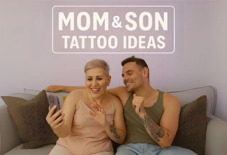 35+ Best Mother Son Tattoos to Celebrate Your Unique Bond