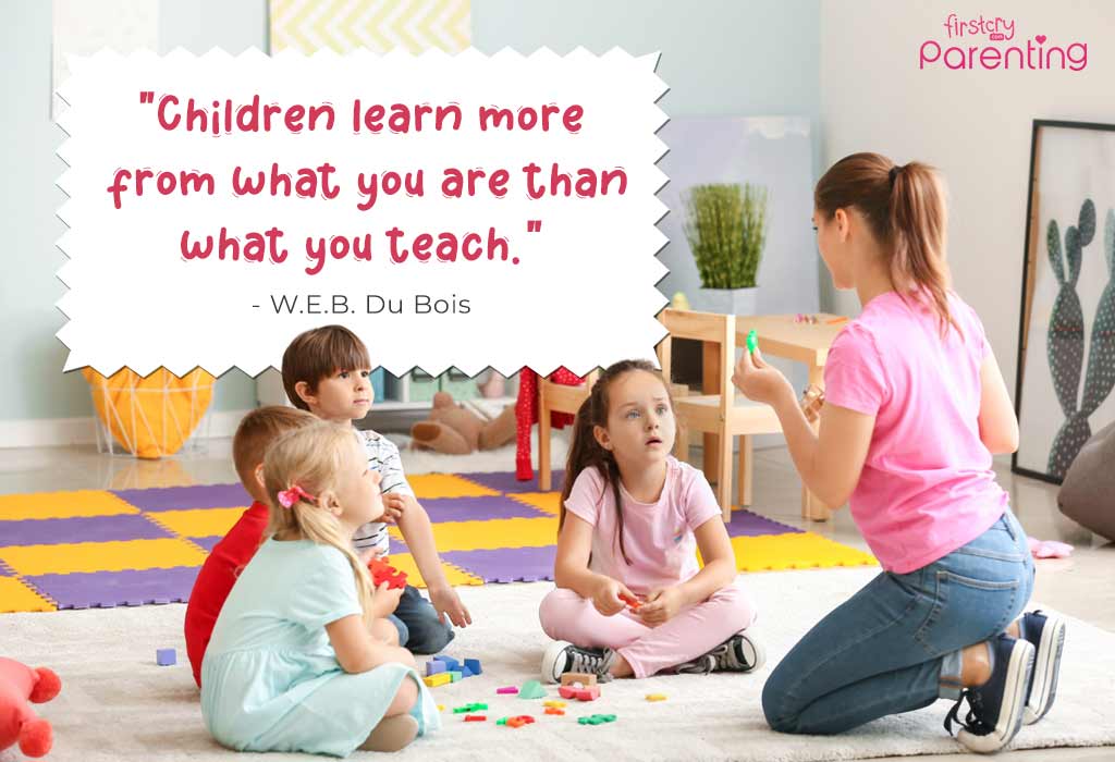 Thank You Quotes for Preschool Teachers