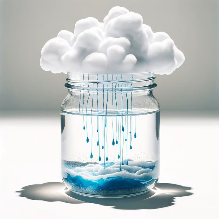 Shaving Cream Rain Clouds