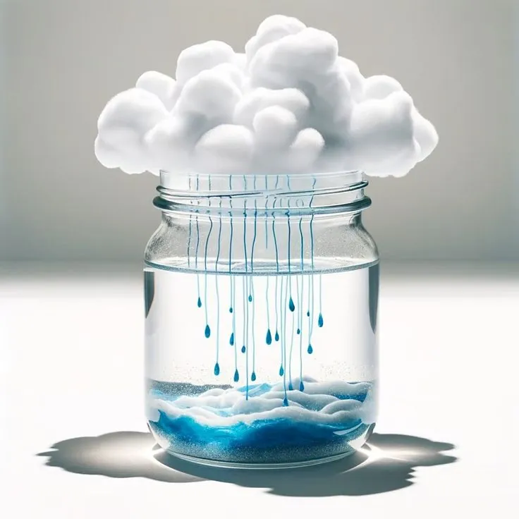 Shaving Cream Rain Clouds