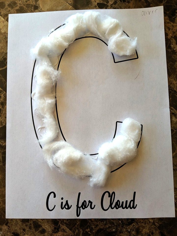 C Is for Cotton Cloud Activity
