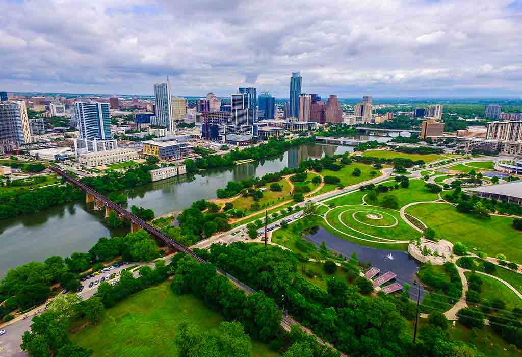 Zilker Park in Austin
