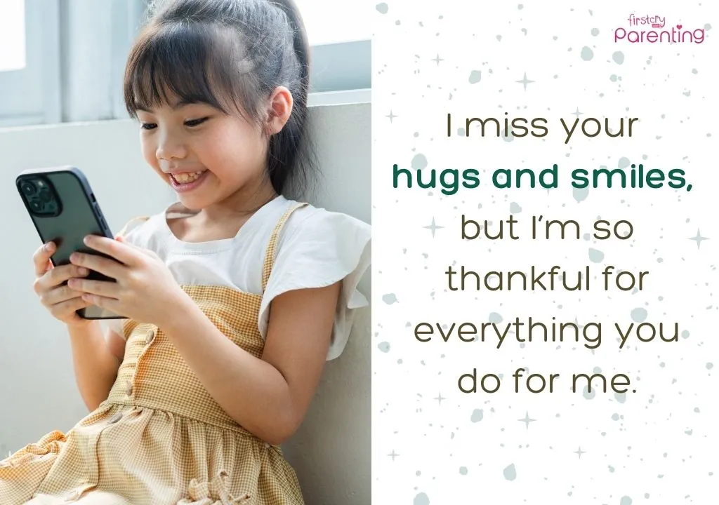 Long-Distance Thank You Messages for Mom