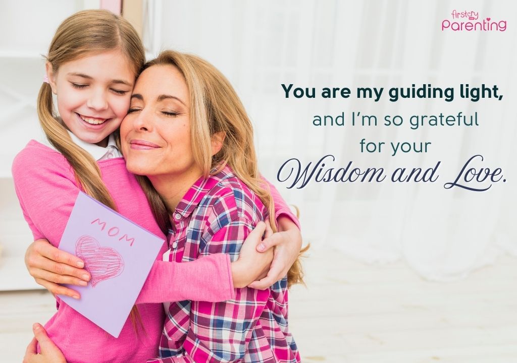 Thank You Messages to Mother From Daughter