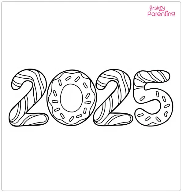 15 Happy New Year Coloring Pages Free Printable Sheets, Pictures and