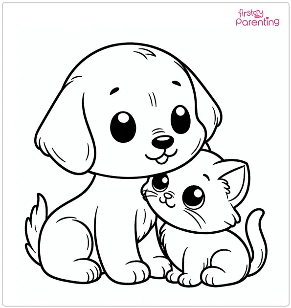 Kitten Coloring Pages Free Printable Sheets Pictures And Images