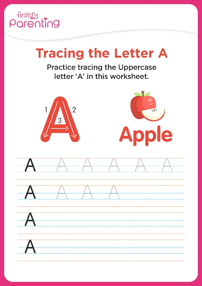 A for Apple Worksheet