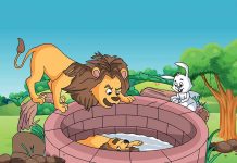 शेर और चालाक खरगोश की कहानी | Lion and The Cunning Rabbit Story In Hindi