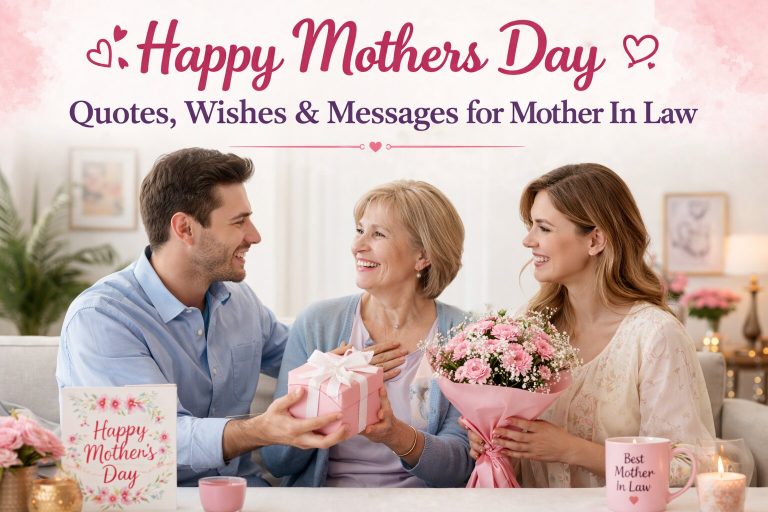 120+ Happy Mothers Day Quotes, Wishes & Messages for Mother In Law