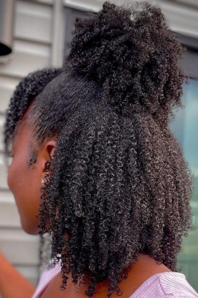 Half-Up, Half-Down Style