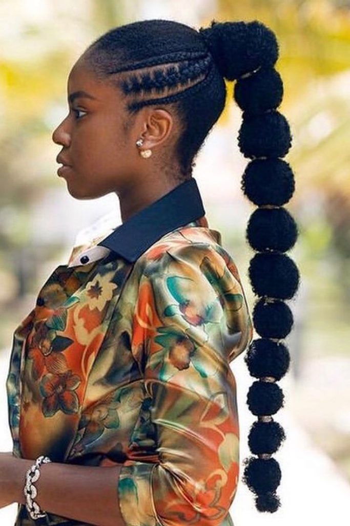 Bubble Ponytail