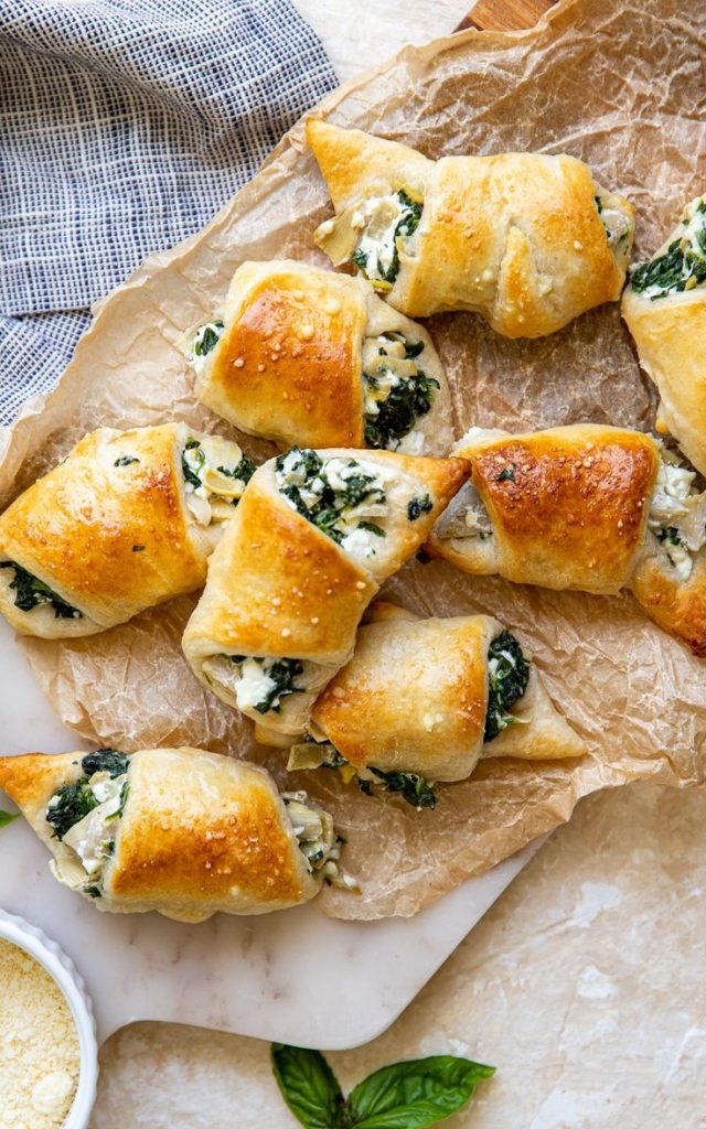 Artichoke Crescent Appetizers