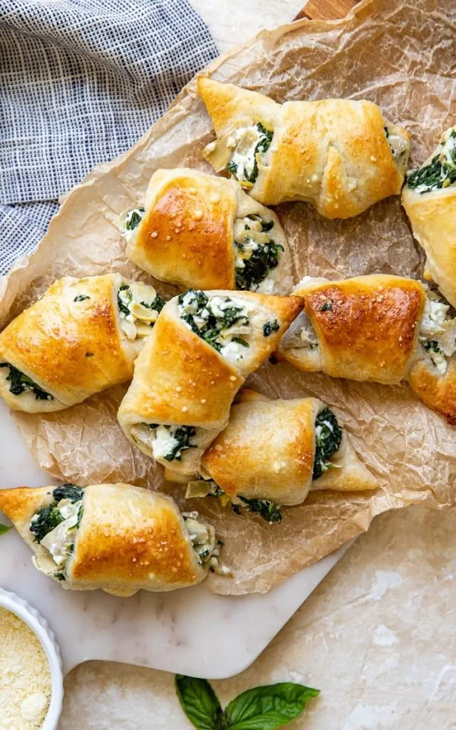 Artichoke Crescent Appetizers