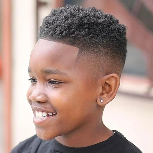 The High Top Fade Haircut for Boys