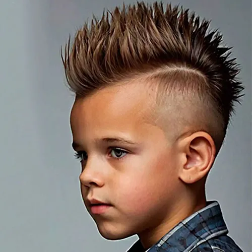 The Mohawk Haircut for Boys
