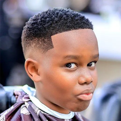 The Short Afro Haircut for Boys