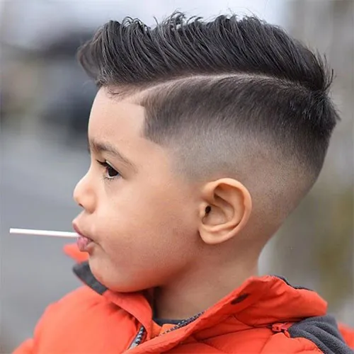 The Side Part Haircut for Boys
