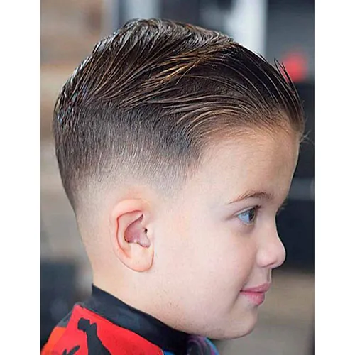 The Slick Back Haircut for Boys