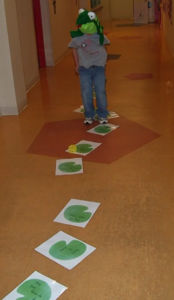 Lily Pads Jumping Game