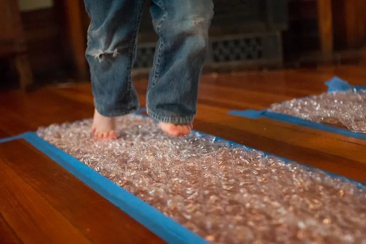 Bubble Wrap Stomp & Jump