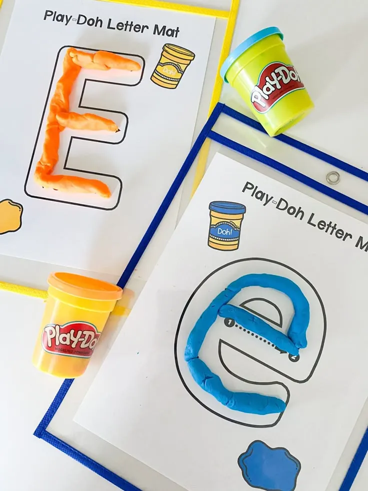Playdough Letters