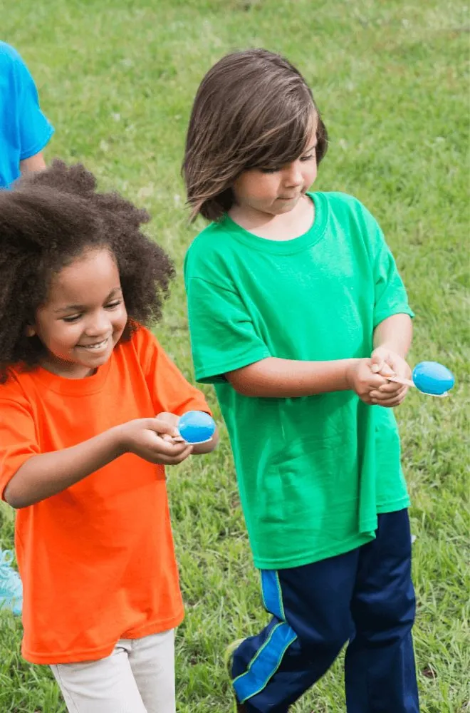 Water Balloon Spoon Race