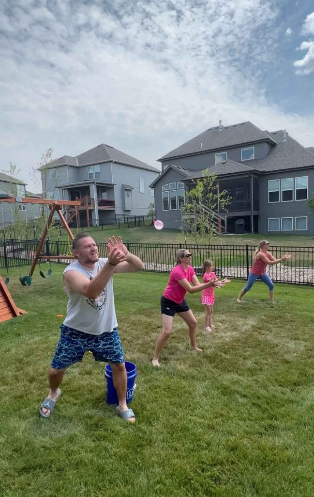 Water Balloon Toss Challenge