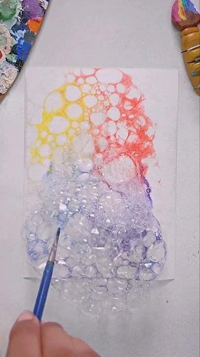 Underwater Bubble Art