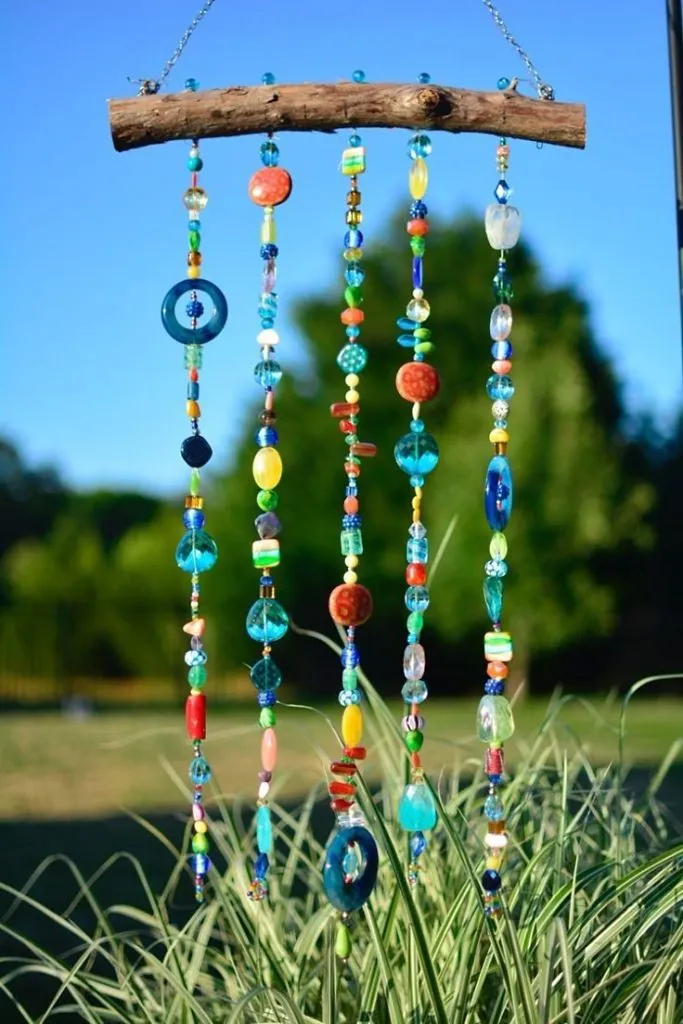 Beaded Wind Chime Craft