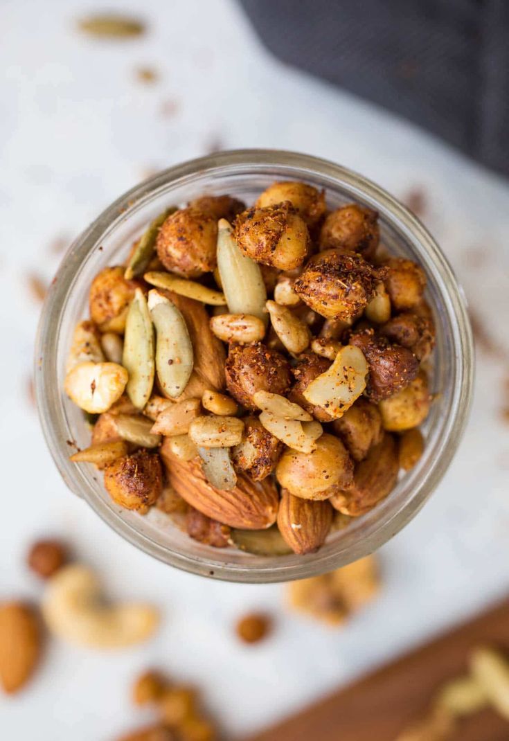 Spicy trail mix