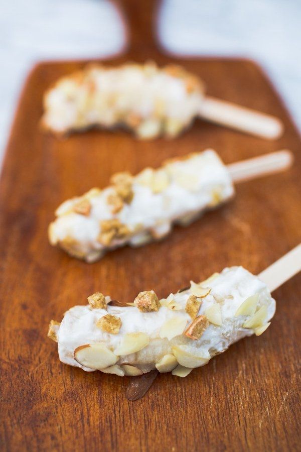 Yogurt-Dipped Banana Bites