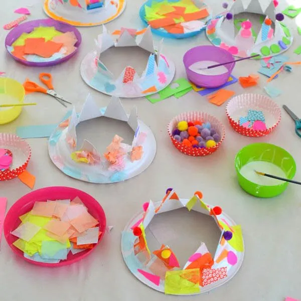 Hats From Paper Plates
