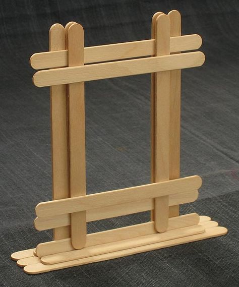 Popsicle Stick Picture Holder