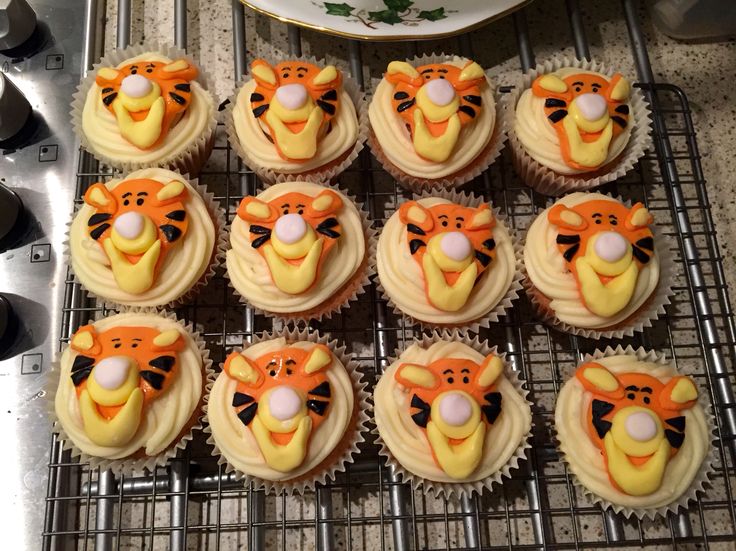Tigger Cupcakes