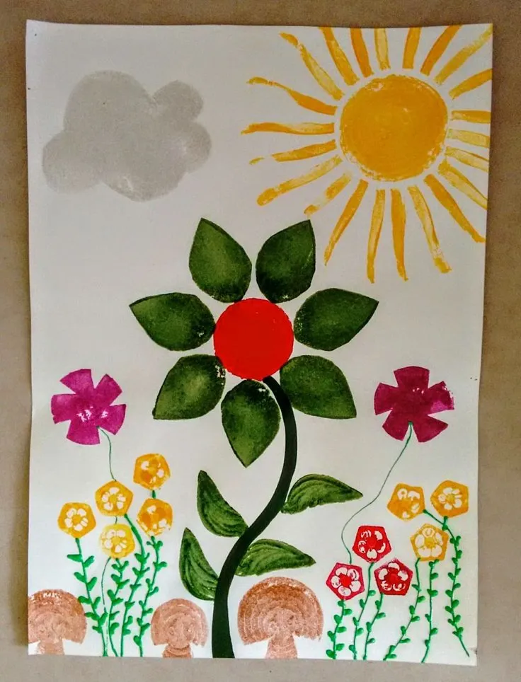 Veggies Canvas Painting