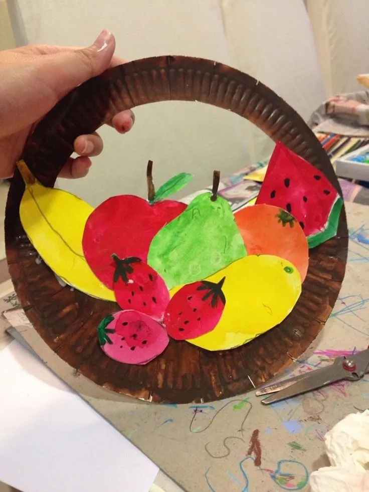 Veggie Basket Craft