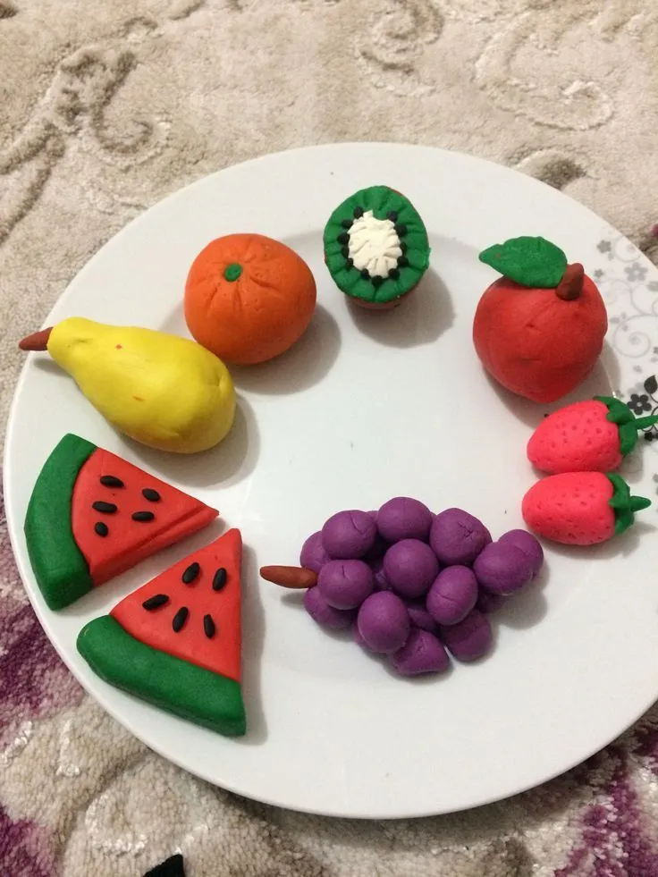 3D Fruit and Vegetable Sculptures