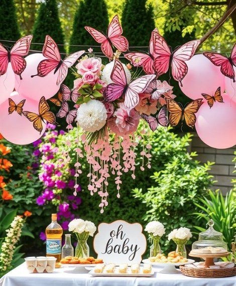 Butterfly Shower