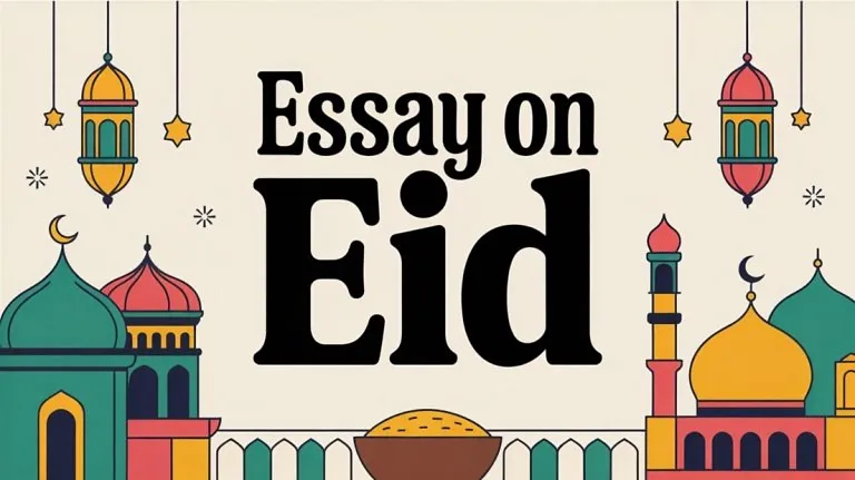 Essay on Eid in English for Students & Children